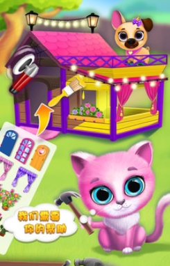 琪琪和菲菲宠物好朋友