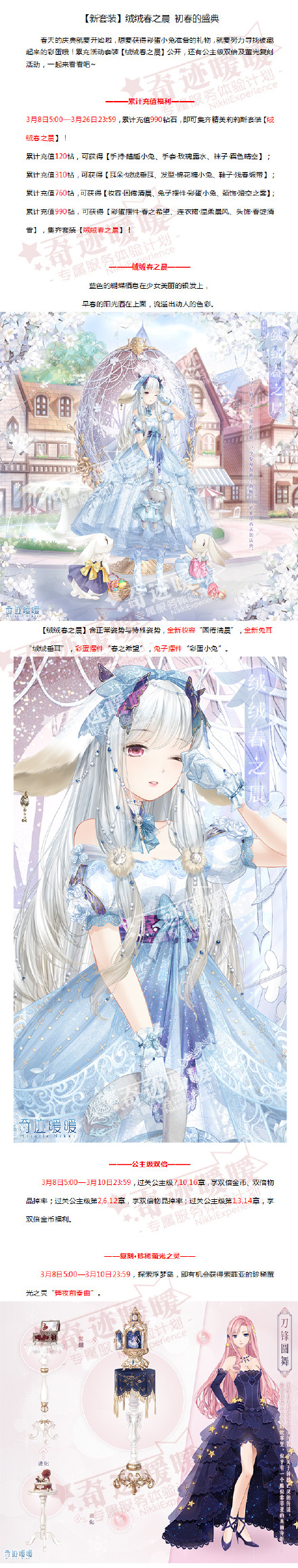 奇迹暖暖绒绒春之晨套装图文获取攻略