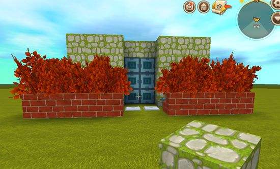 迷你世界推拉门快速制作方法详解