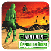 玩具军人绿色军事行动