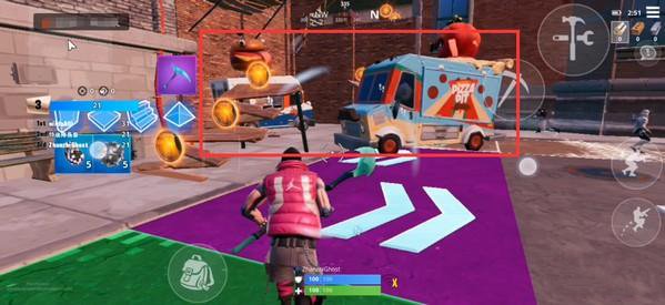 堡垒之夜两辆餐车位置图文一览