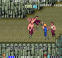 双截龙基本键盘文字出招表大全