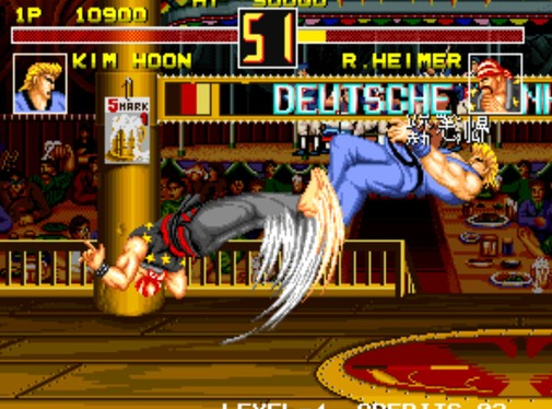 狂热格斗手机移植版