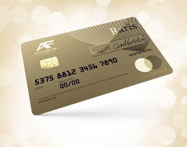 首张纯金银行卡英国推出世界
