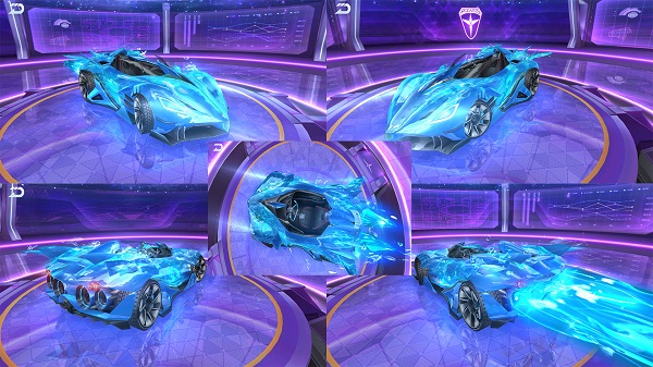 qq飞车手游全新特效a车海神介绍