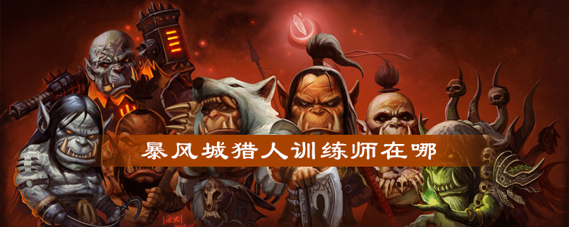 暴风城猎人训练师在哪