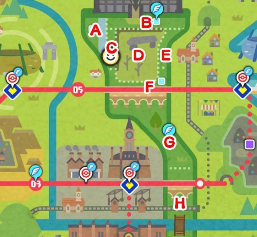 宝可梦剑盾旷野地带宝可梦位置图文一览