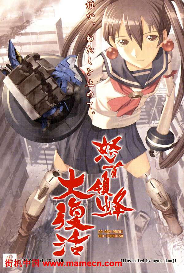 怒首领蜂大复活1.5版DoDonPachi Dai-Fukkatsu街机游戏海报