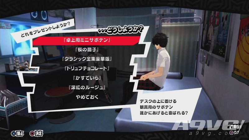 女神异闻录5皇家版全角色送礼好感度一览