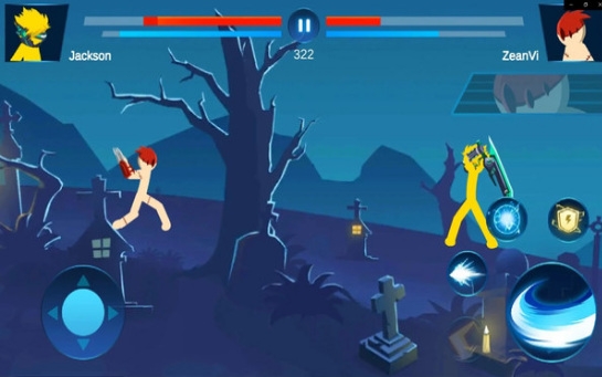 火柴人格斗战场中文汉化版