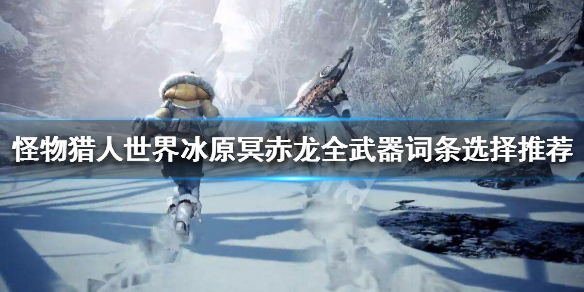 怪物猎人冰原冥赤龙全武器词条选择推荐