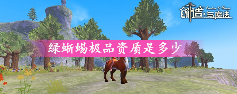 绿蜥蜴极品资质是多少?