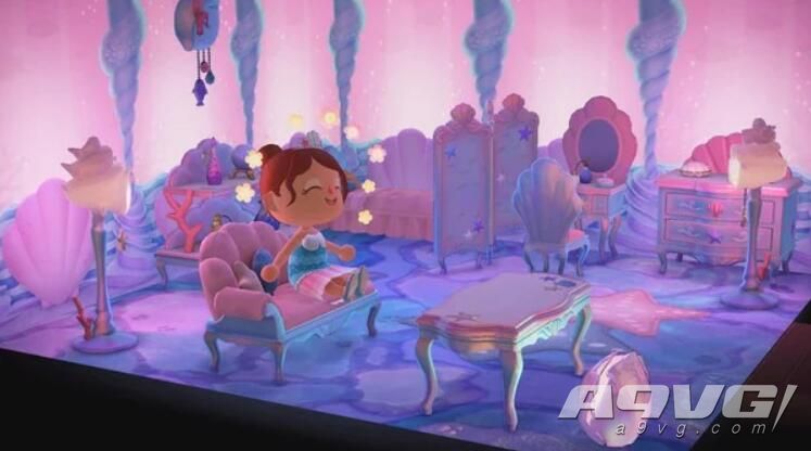 《集合啦！动物森友会》人鱼家具和吕游海盗系列服装道具图鉴