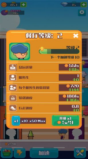 模拟快餐厅无限金币钻石破解版图片1