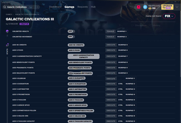 银河文明3三十项修改器 v3.96 MrAntiFun版