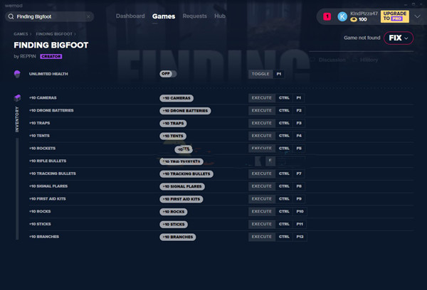 寻找大脚怪十三项修改器 v2020.02.06 MrAntiFun版