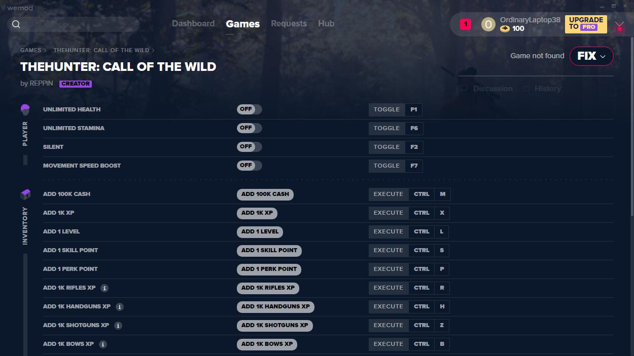 猎人荒野的召唤二十四项修改器 v2019 MrAntiFun版
