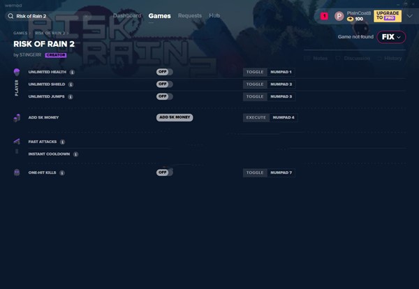 雨中冒险2七项修改器 v2019.12.26 MrAntiFun版