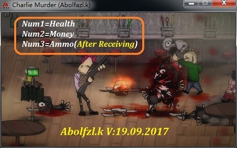 查理谋杀者三项修改器 v20170919 Abolfazl.k版