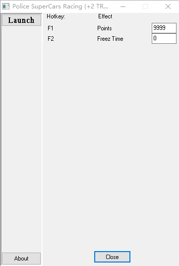 警察超级赛车两项修改器 v1.0 M-79版