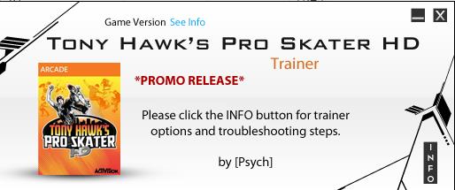 托尼霍克滑板HD分数修改器 v1.0.8788 绿色版