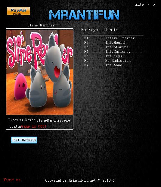 史莱姆牧场六项修改器 v1.0.1b MrantiFun版