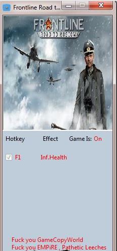 战争前线:进军莫斯科之路一项修改器 v1.0 MrAntiFun版