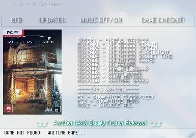 最后生机九项修改器 v1.0 h4x0r版