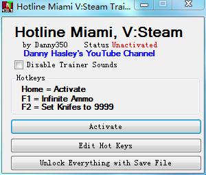 火线迈阿密两项修改器 v1.0 Danny350版