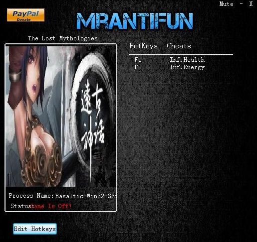 远古神话两项修改器 v2.25.2016 MrAntiFun版