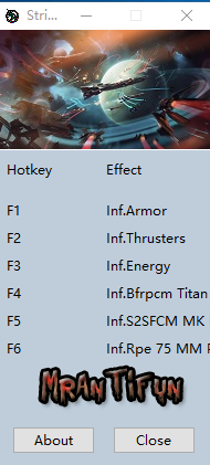 强袭装甲零号六项修改器 v1.0 MrAntiFun版
