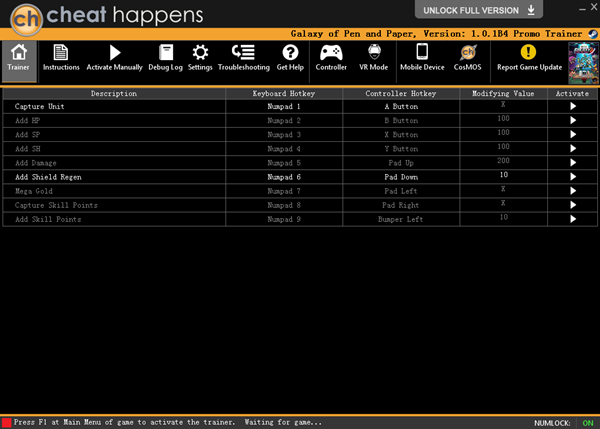 银河笔与纸九项修改器 v1.0.2 CH版