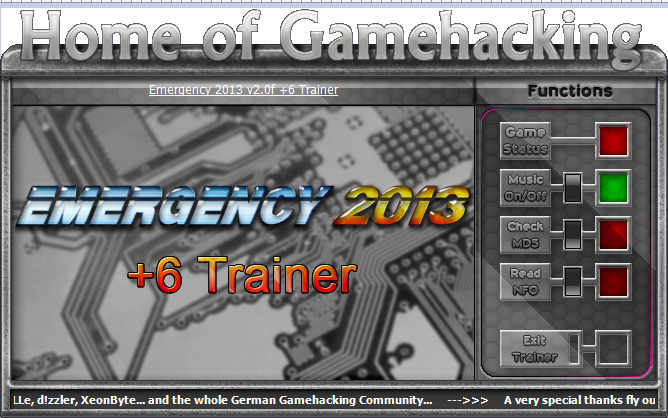 急难先锋2013六项修改器 v2.0 HOG版