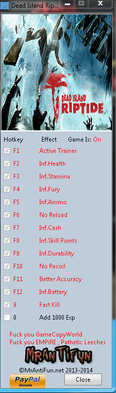 死亡岛激流修改器