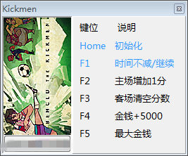 球员登场五项修改器 v1.042 绿色版