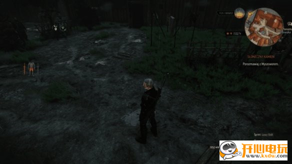 巫师3：狂猎 杰洛特黑色帅气皮衣MOD