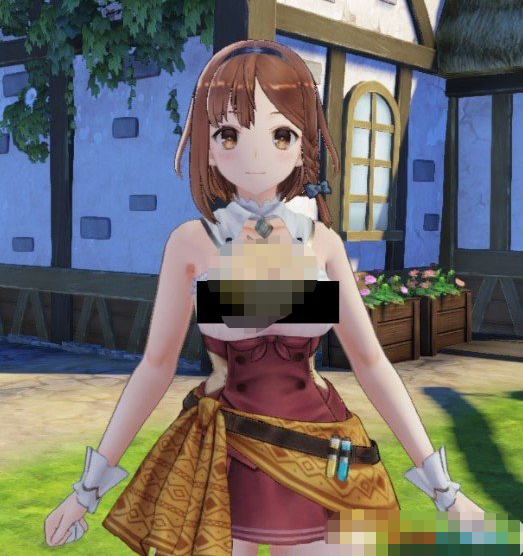 莱莎的炼金工房上半身透明服装MOD下载 绿色版