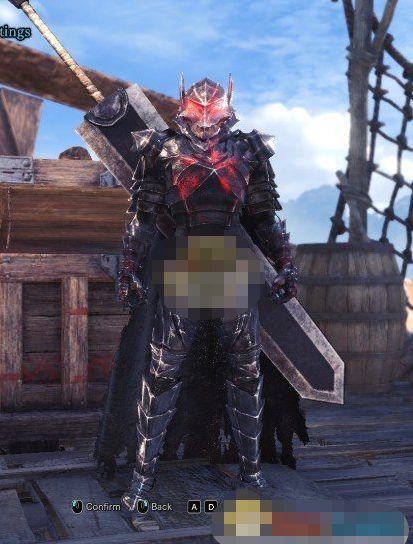 怪物猎人世界剑风狂战铠MOD下载 绿色版