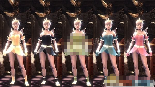 怪物猎人世界小仙子蝴蝶套服装MOD下载 绿色版