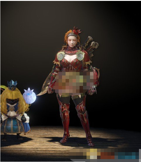 怪物猎人世界开胸炎王龙套装MOD下载 绿色版