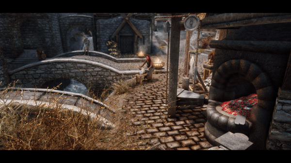 上古卷轴5：天际重制版高清纹理锻造台MOD下载 绿色版