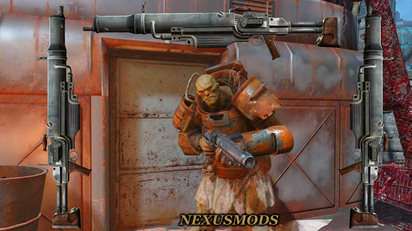 辐射4超级突变体的定制武器MOD 绿色版