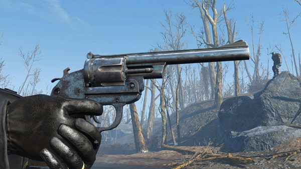 辐射4Schofield左轮手枪MOD 绿色版