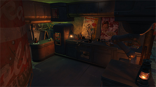 辐射4红色火箭皮废土风房屋MOD 绿色版