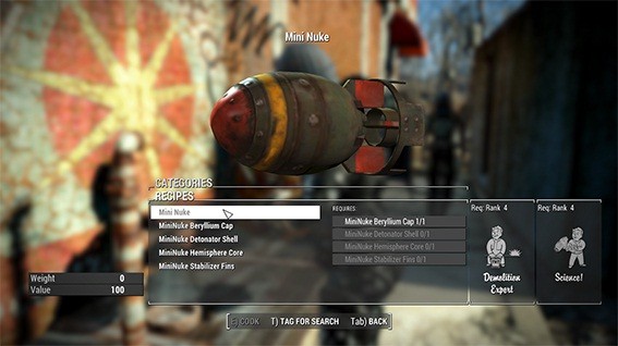 辐射4迷你核弹武器MOD 绿色版