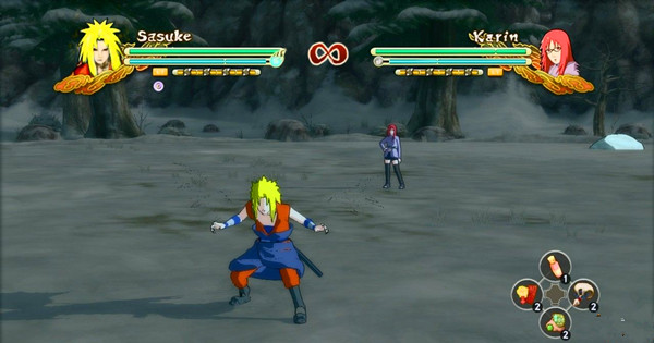 火影忍者：究极风暴3佐助GOKU装MOD 绿色版