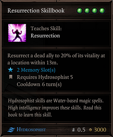 神界：原罪2复活技能书MOD v3.0.146.969 Richardnutza版