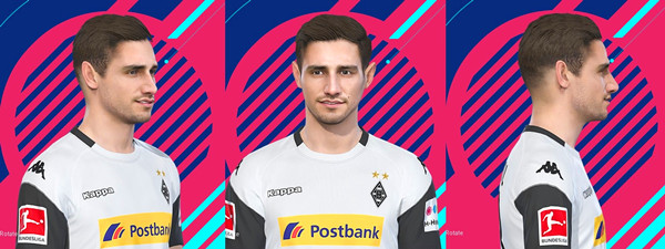 实况足球2018最新施廷德尔面部补丁 绿色版