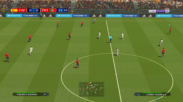 实况足球2018最新俄罗斯世界杯记分牌美化牌补丁 绿色版