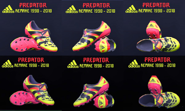 实况足球2018阿迪达斯Accelerator球鞋补丁 绿色版